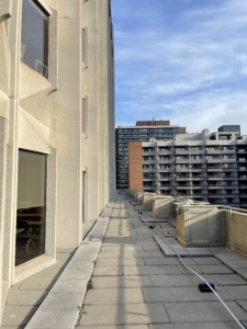 View from the South Tower at the University of Toronto, OISE Building